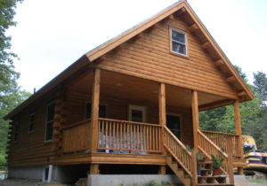 Corn Cob Blasting - Log Home & Cabin ContractorLog Home & Cabin Contractor